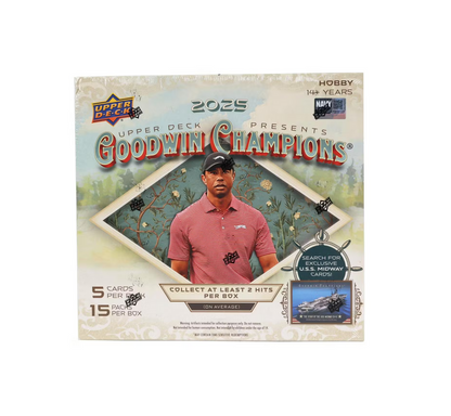 2025 Upper Deck Goodwin Champions Hobby 16-Box Case