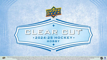 2024-25 Upper Deck Clear Cut Hockey Hobby 15-Box Case