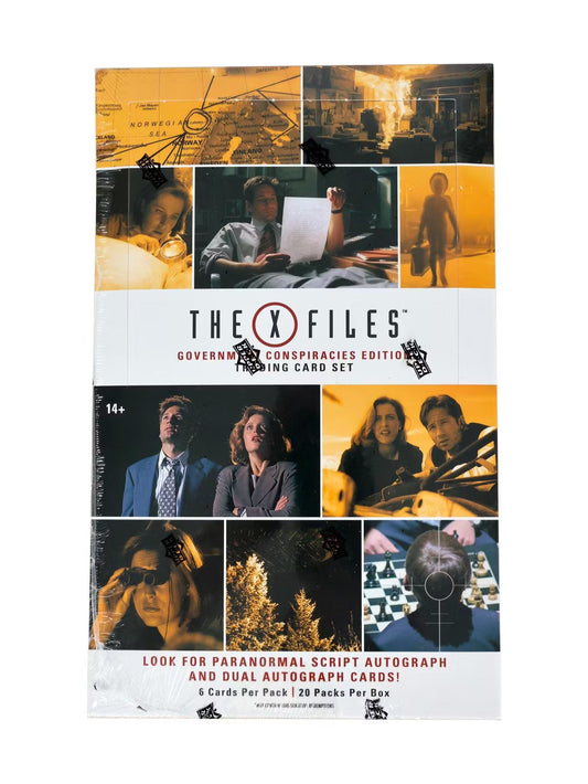 The X-Files: Government Conspiracies Edition Hobby 12-Box Case (Upper Deck 2025)