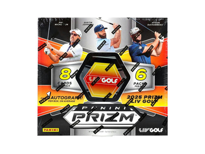 2025 Panini Prizm LIV Golf Hobby 16-Box Case