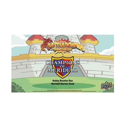 Neopets Battledome TCG Champions of Meridell Booster 12-Box Case