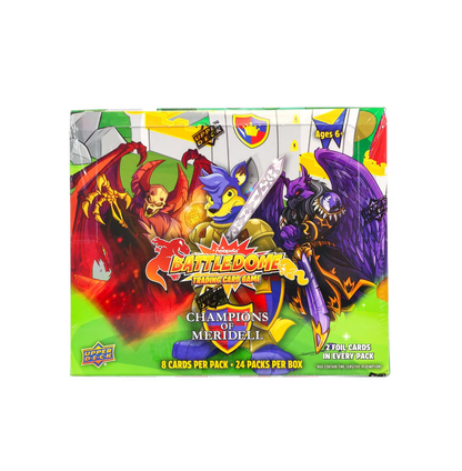 Neopets Battledome TCG Champions of Meridell Booster 12-Box Case